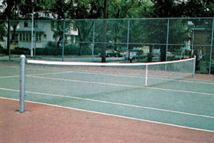 Flex-i-Link Woven Metal Tennis Net - Flex-i-Link